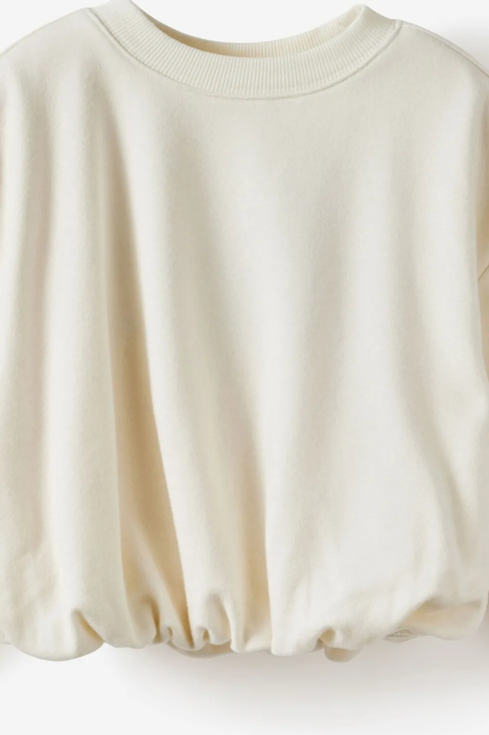 Sienna Bubble Hem Oversize Crew