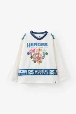 Sonic x DC Comics Long Sleeve Mesh Jersey