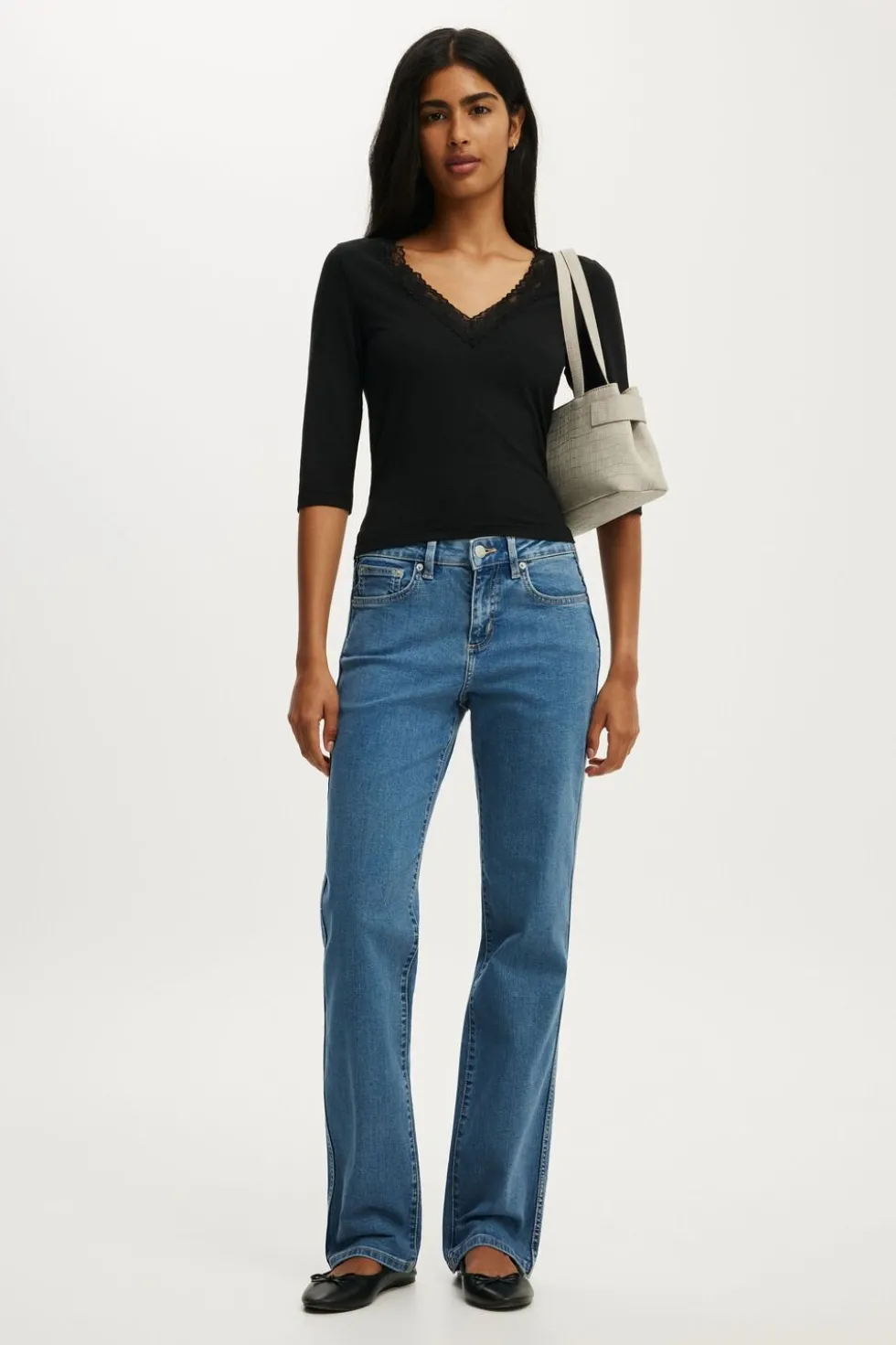 Stretch Slim Straight Jean