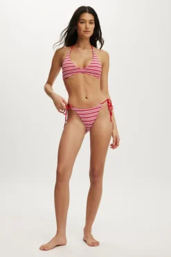 String Tie Side Brazilian Bikini Bottom