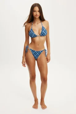 String Triangle Bikini Top