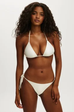 String Triangle Bikini Top