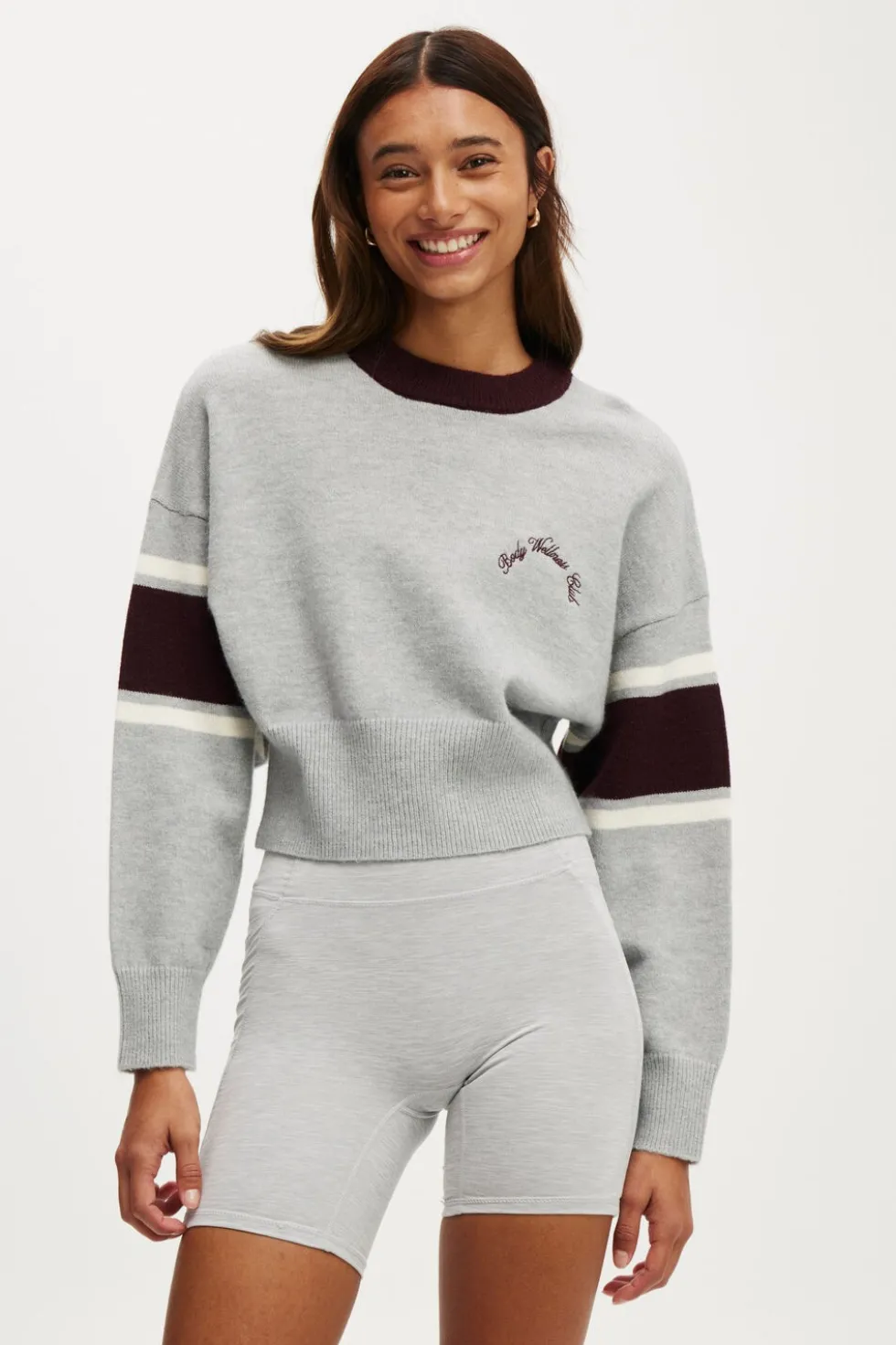 Stripe Knit Pullover