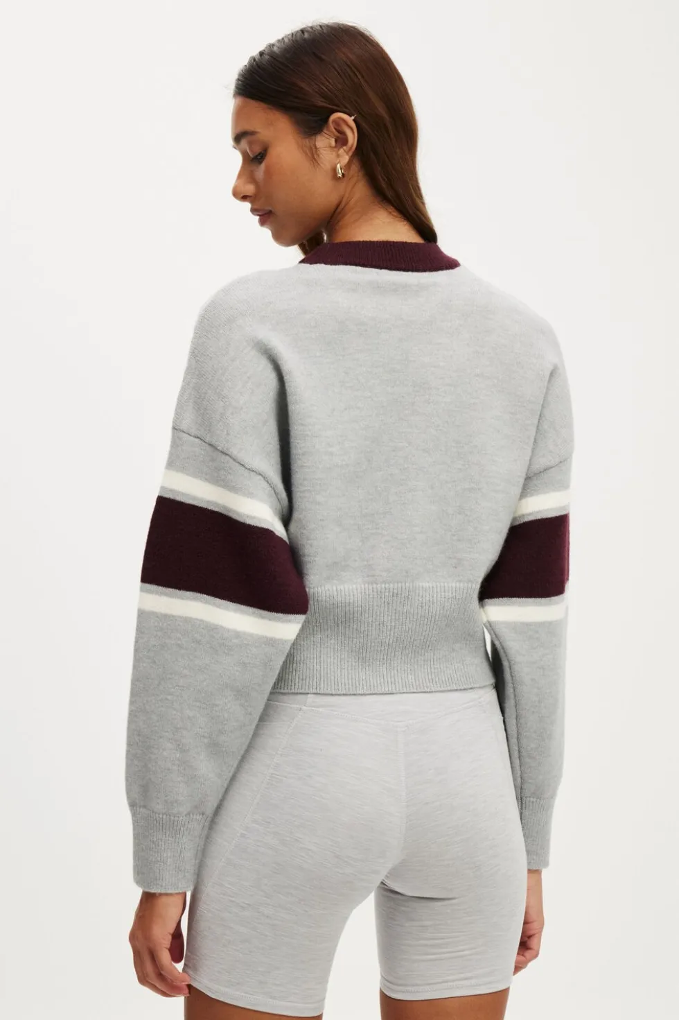 Stripe Knit Pullover