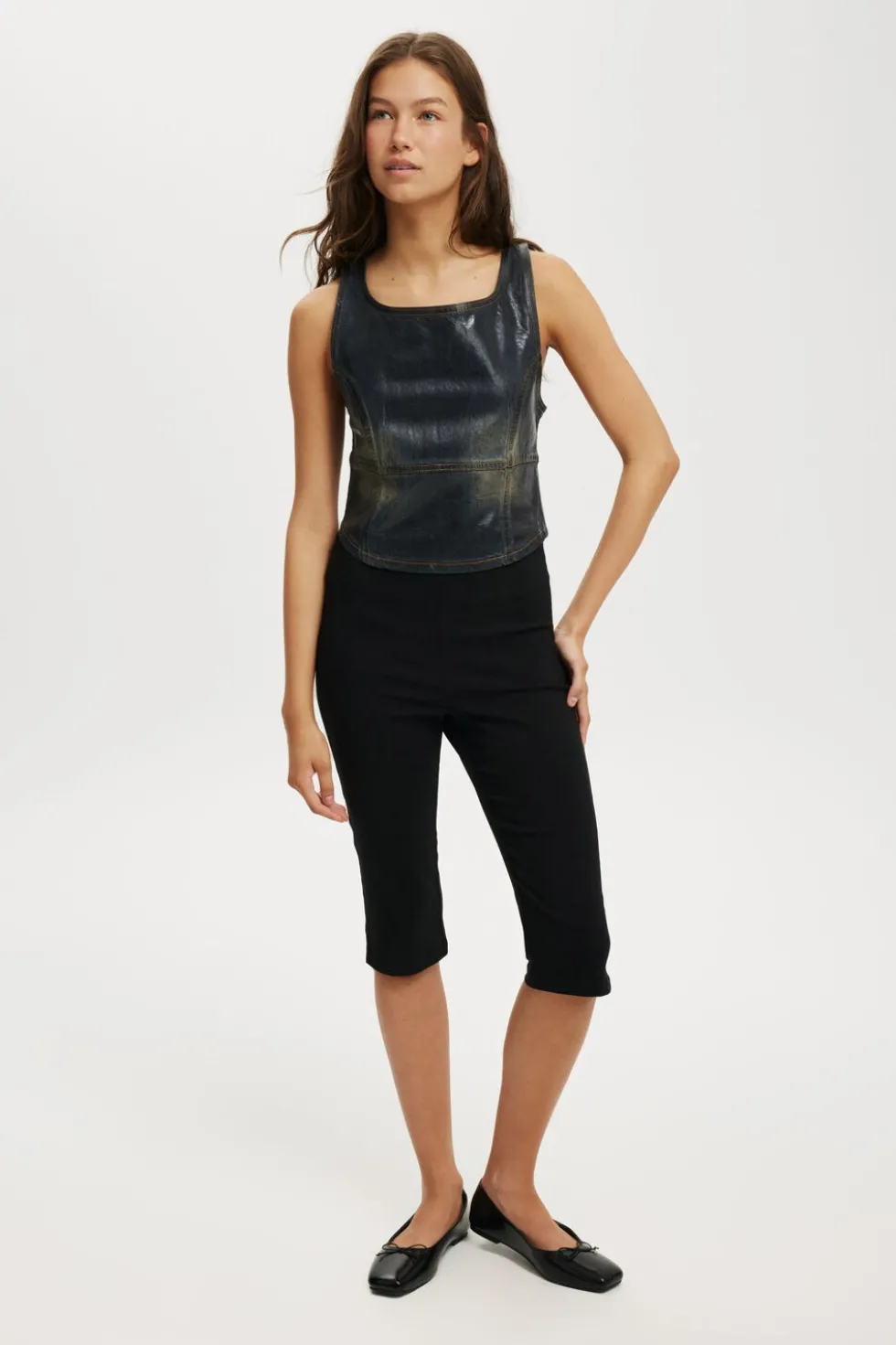 Stylish Women's Denim Corset | Cotton On