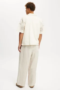 Super Baggy Linen Pant