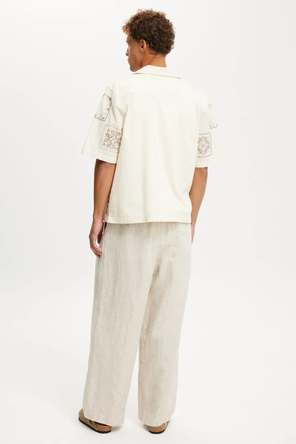 Super Baggy Linen Pant