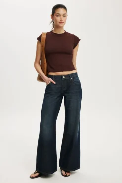Textured Shortsleeve Knit Top