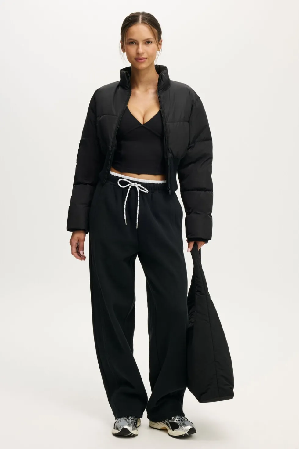 The Mother Puffer Contour Jacket
