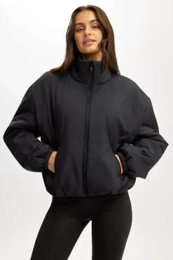 Ultra Light Padded Bomber Jacket