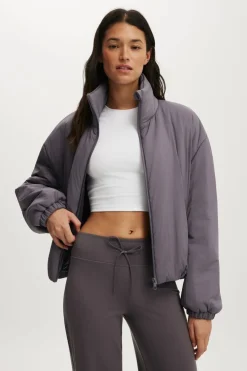 Ultra Light Padded Bomber Jacket