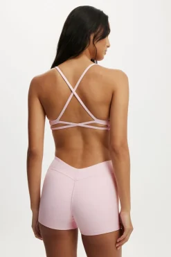Ultra Luxe Strappy Cross Back Crop