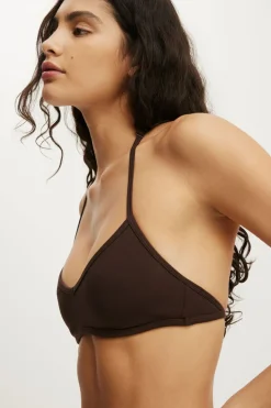 Ultra Soft Halter Open Back Crop