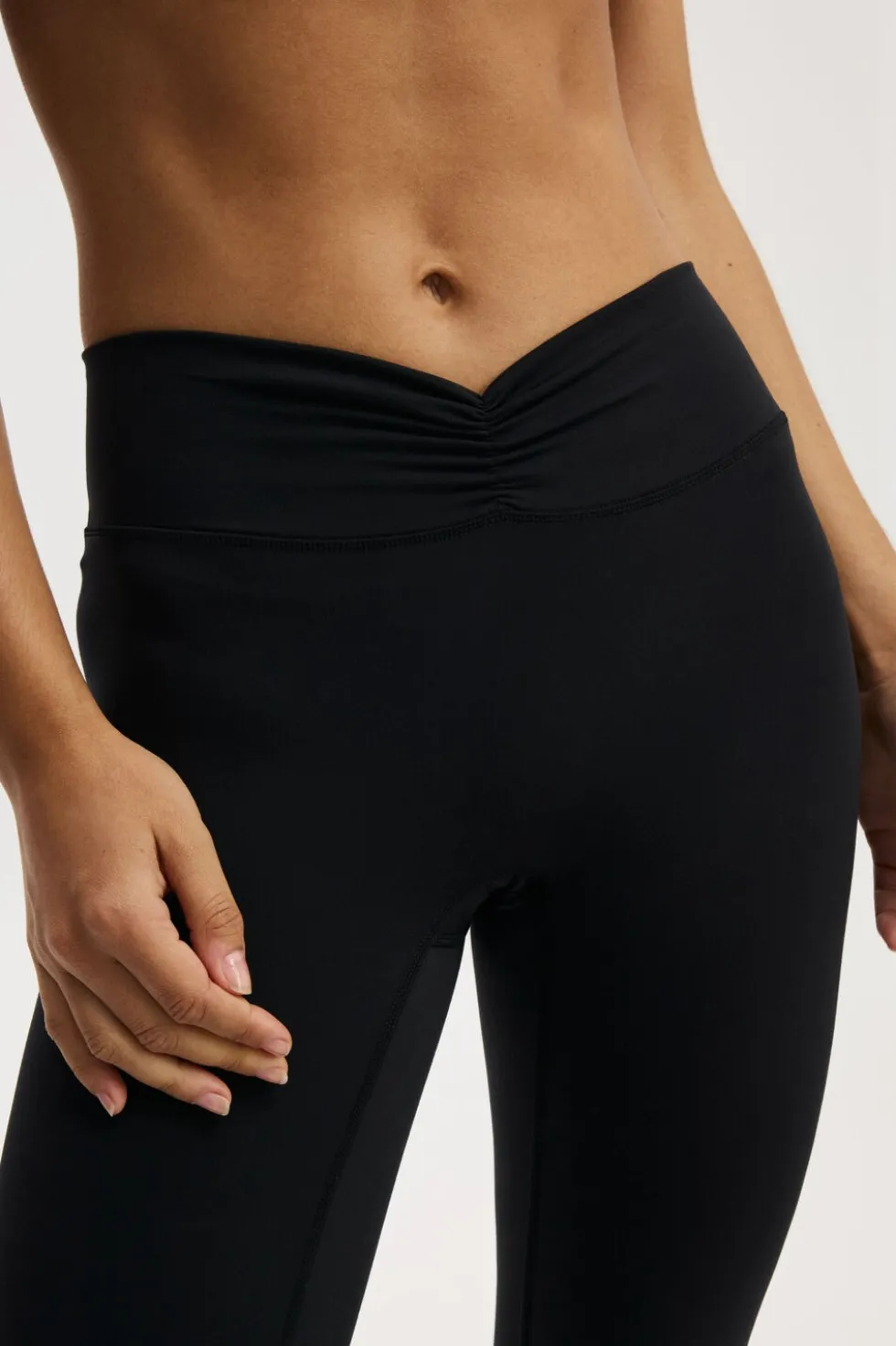 Ultra Soft Scrunch Front Flare