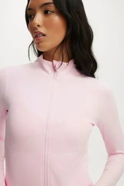 Ultra Soft Zip Through Jacket