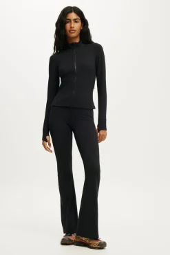 Ultra Soft Zip Through Jacket