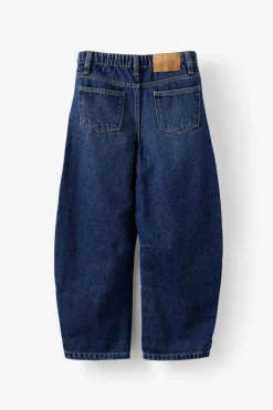 Unisex Barrel Leg Denim Jean