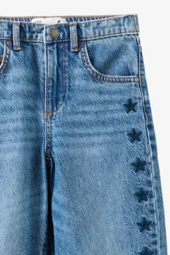 Unisex Barrel Leg Denim Jean