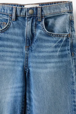 Unisex Barrel Leg Denim Jean