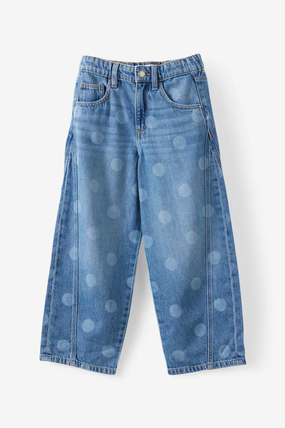 Unisex Super Barrel Leg Denim Jean