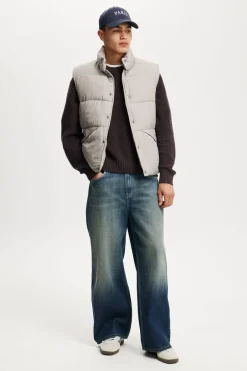 Vermont Puffer Vest for Men - An Eco-Friendly Choice | Cotton On