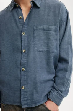 Washed Long Sleeve Shirt
