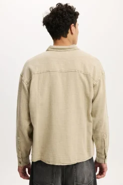 Washed Long Sleeve Shirt