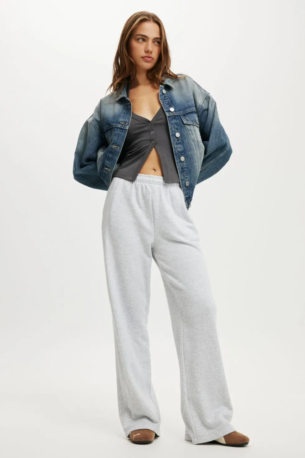 Wide Leg Sweatpant