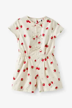 Woven Bow Playsuit