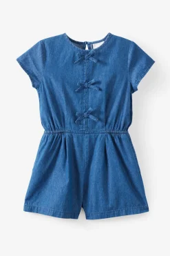 Woven Bow Playsuit